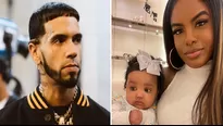 Anuel AA y Melissa Vallecilla