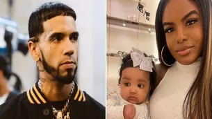 Anuel AA y Melissa Vallecilla