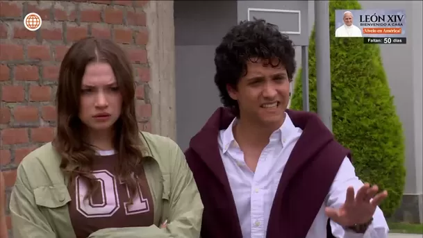 Britani no soportó beso entre Maripaz y Eduardo / AméricaTV Britani no soportó beso entre Maripaz y Eduardo / AméricaTV