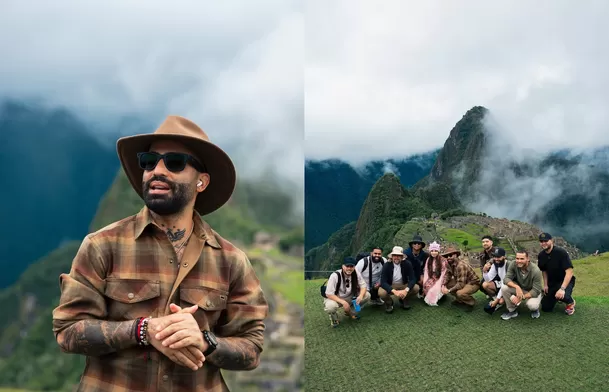 Arcángel conoció Machu Picchu / Instagram Arcángel conoció Machu Picchu / Instagram