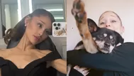 Ariana Grande lloró la muerte de su perrita Coco