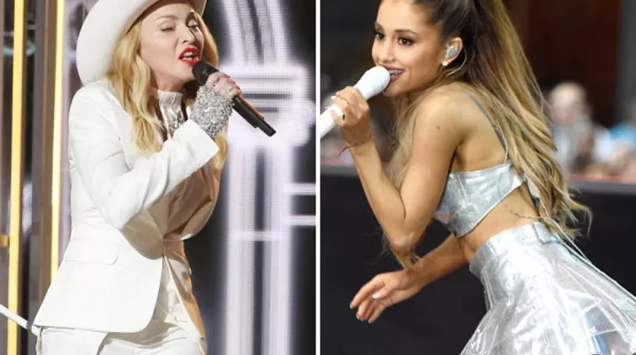 Ariana Grande se emocionó tras mensaje de Madonna en Twitter Ariana Grande se emocionó tras mensaje de Madonna en Twitter