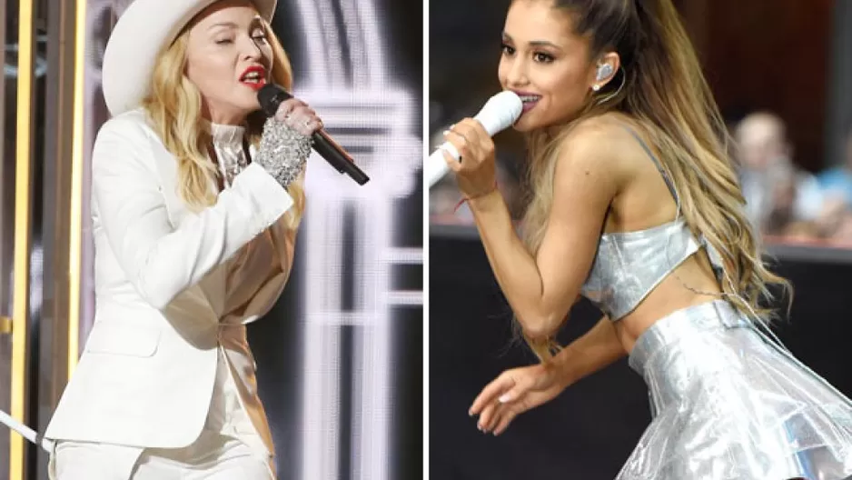 Ariana Grande se emocionó tras mensaje de Madonna en Twitter