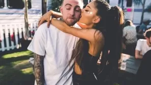 Ariana Grande y Mac Miller. Foto; Instagram