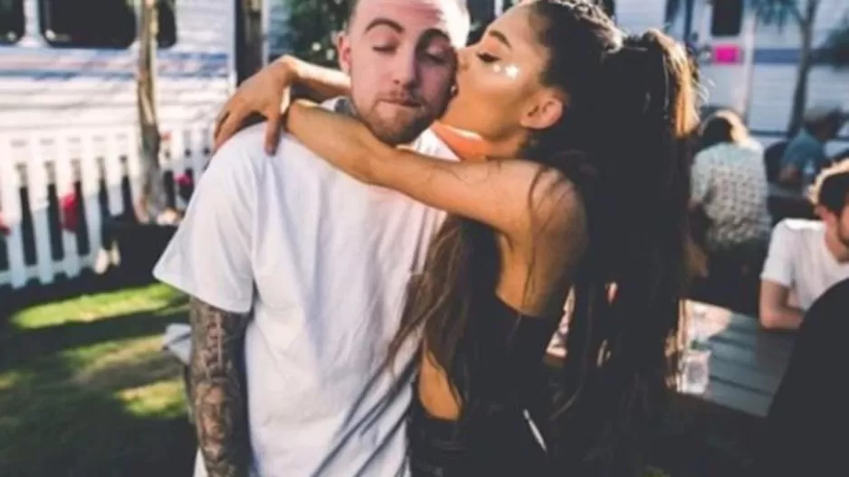 Ariana Grande y Mac Miller. Foto; Instagram