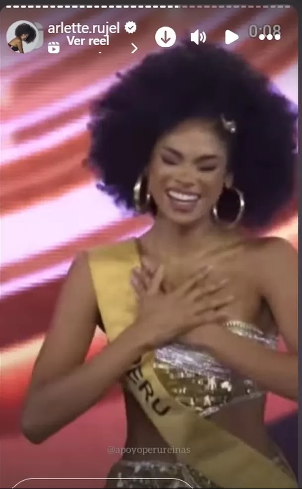 Arlette Rujel, candidata peruana que participó en el Miss Grand International 2024/Foto: Instagram