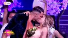 El Artista del Año: Fabio Agostini le robó un apasionado beso a Paula Manzanal