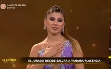 El Artista del Año: Yahaira Plasencia es eliminada en la final, pero deciden salvarla - Noticias de cesar-vega