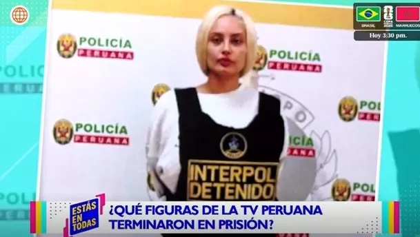 Durante la audiencia judicial, Nadeska Widausky alegó ser inocente de los cargos de trata y proxenetismo / Estás en Todas Durante la audiencia judicial, Nadeska Widausky alegó ser inocente de los cargos de trata y proxenetismo / Estás en Todas