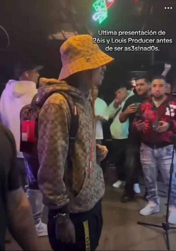 Video de la última presentación de 26IS y Louis Producer circula en redes sociales. Foto: TikTok Video de la última presentación de 26IS y Louis Producer circula en redes sociales. Foto: TikTok