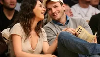 Mila Kunis junto a Ashton Kutcher. Foto: Nueva Mujer