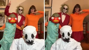 Así celebró 'Halloween' la familia de Natalie Vértiz y Yaco Eskenazi/ Foto: Instagram