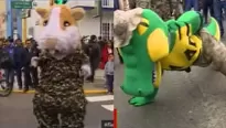 Mascotas divirtieron a las personas que llegaron al Desfile