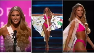 Así fue la imponente presentación de Alessia Rovegno en la preliminar del Miss Universe 2022. Foto: Captura Miss Universo