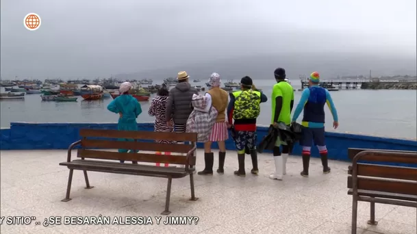 Así fue la impactante llegada de los Gonzales a Ancón para recoger productos del mar. AméricaTV