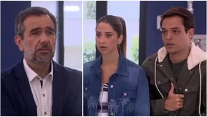 Así reaccionaron los Montalbán al ser desalojados por Francesca. Fuente: AméricaTV