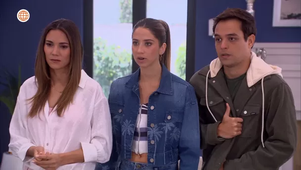 Así reaccionaron los Montalbán al ser desalojados por Francesca. Fuente: AméricaTV
