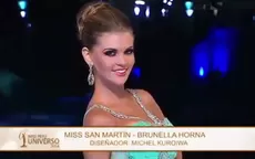Así reaccionó Brunella Horna cuando le recordaron su participación en el Miss Perú en 2016 - Noticias de bcg