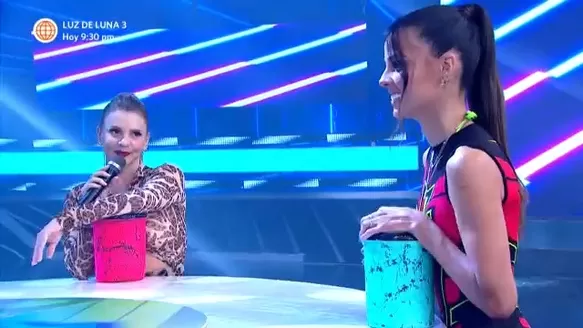 Así reaccionó Luciana Fuster al ganar solo 100 soles y no el premio mayor 