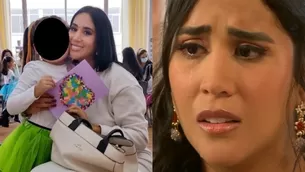 Así reaccionó la hija de Melissa Paredes al ver que Joel Gonzales dejó plantada a Paty en el día de su boda