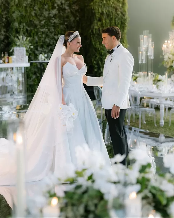 Alejandra Baigorria y Said Palao celebraron su boda en una gran fiesta en el Fundo Casablanca en Pachacámac. Fuente: Instagram.
