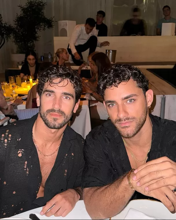 Austin Palao y Diego Rodríguez pasaron en Año Nuevo en Tulum / Instagram