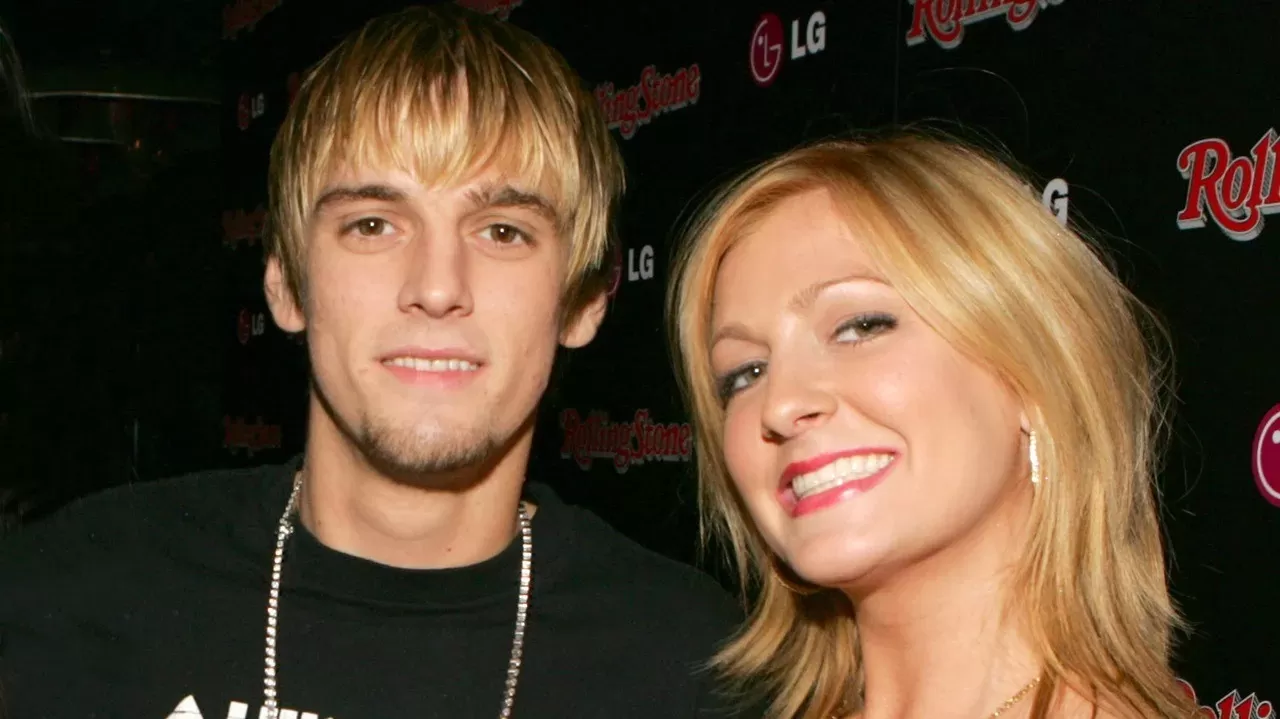 Bobbie Jean y Aaron Carter. Fuente: Facebook