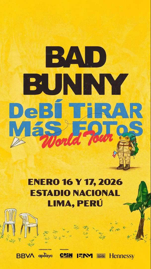 Las nuevas fechas de los conciertos de Bad Bunny / Instagram