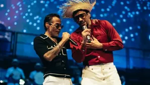 Bad Bunny cerró residencia en Puerto Rico con Marc Anthony / Captura