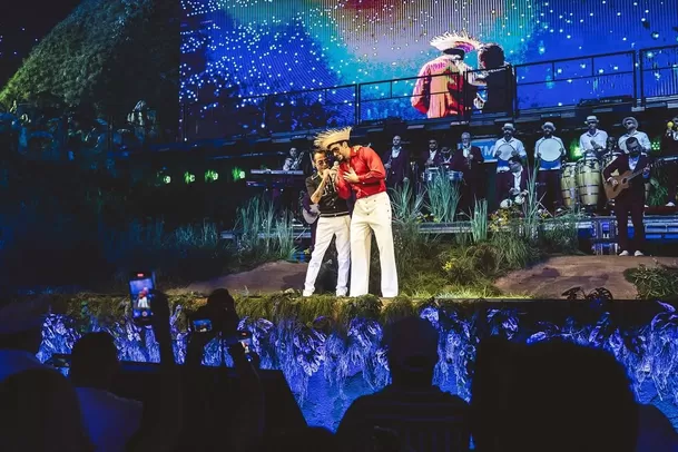 Bad Bunny cerró su histórica residencia musical con Marc Anthony / Instagram