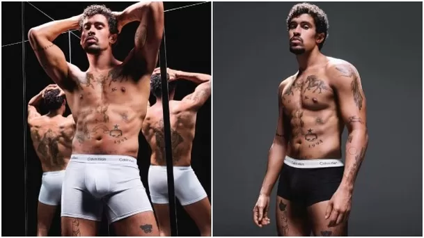 Bad Bunny se conviertió en modelo de Calvin Klein. Fuente: Instagram Bad Bunny se conviertió en modelo de Calvin Klein. Fuente: Instagram