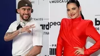 Bad Bunny hizo pasar un incómodo y amargo momento a Maite Perroni de RBD / Fotos: Instagram/ Video: Telemundo