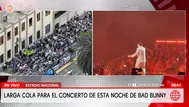 Bad Bunny en Lima: Forman largas colas para primer concierto