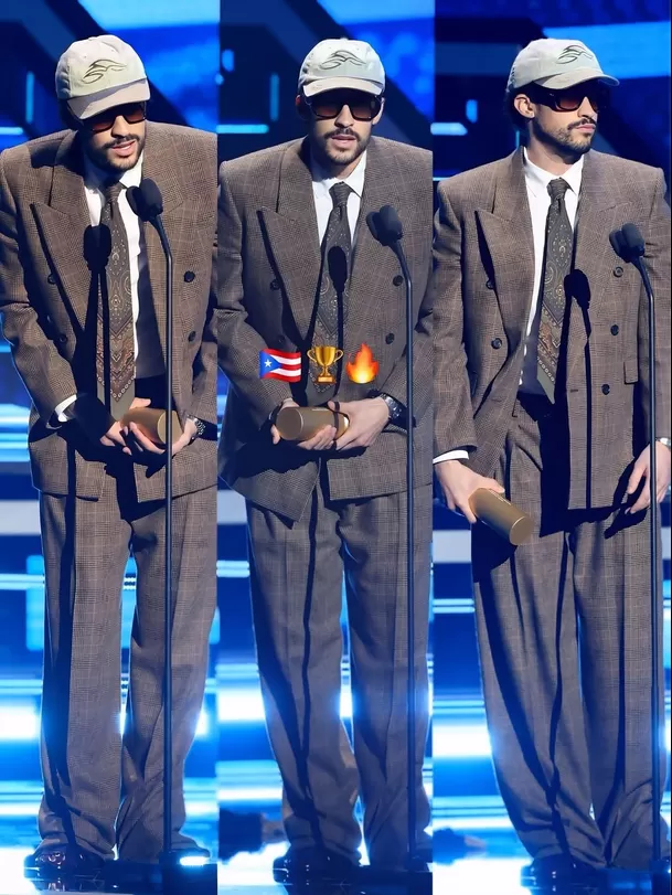 Bad Bunny recibió premio como el Arista latino del siglo XXI / Instagram