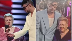 Bad Bunny rindió homenaje a Paquita la del Barrio recordando cuando lo llamó “inútil”. Fuente: X/Instagram/Video:Telemundo
