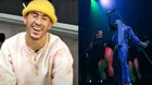 Bad Bunny protagonizó bochornoso incidente con una bailarina en pleno concierto