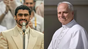 Bad Bunny se reunió con el Papa León XIV en Madrid / RTVE / TikTok: @crisporelmundo