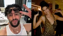 Bad Bunny y Kendall Jenner / Video: Vibras TV