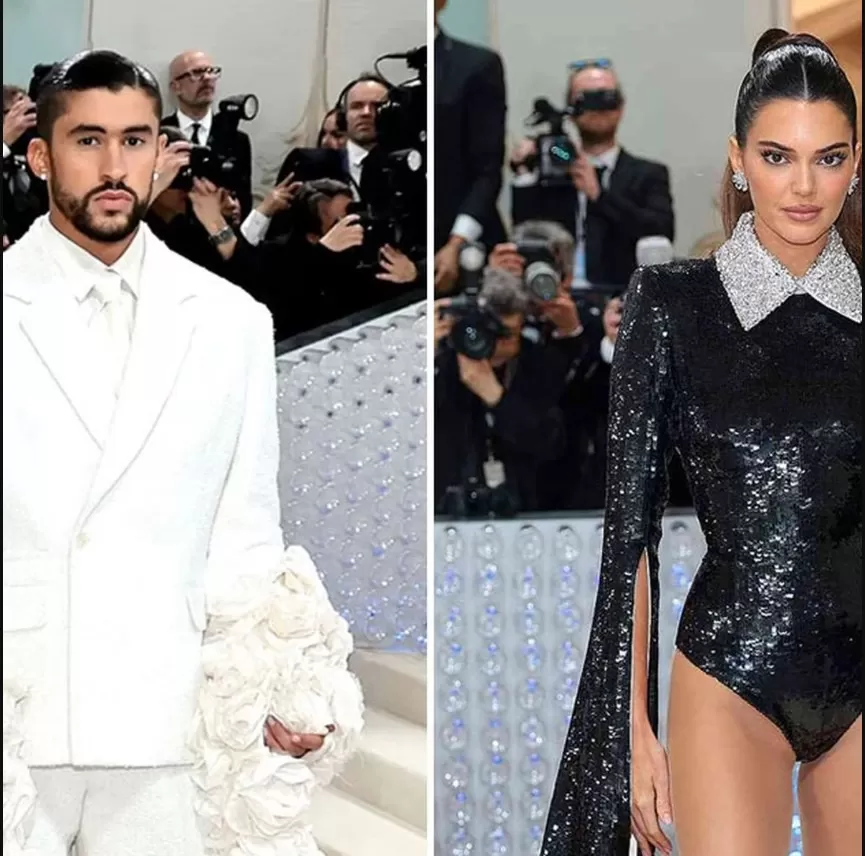 Mucho se espeucló que Bad Bunny y Kendall Jenner ya no salía juntos / Foto: Met gala