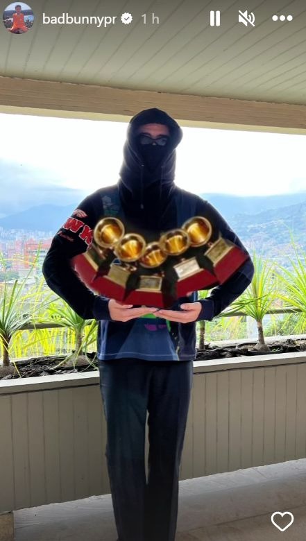 Bad Bunny y su mensaje de agradecimiento tras ganar premios Latin Grammy 