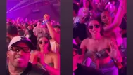 El baile de Xiomy con la hija de Farfán en show de Bad Bunny