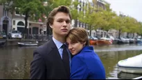 Ansel Elgort en una escena de Bajo la misma estrella. Foto: Sensacine