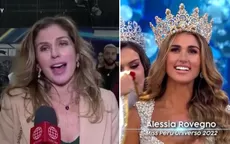 Bárbara Cayo tras coronación de Alessia Rovegno: “Estaba en shock” - Noticias de miss-hispanoamerica-peru