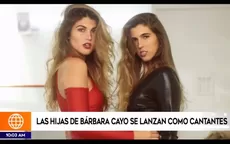 Bárbara Cayo: sus hijas Alessia y Arianna lanzan sexy videoclip y causan furor - Noticias de alessia-rovegno