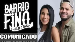 Barrio Fino anuncia que Bryan Torres seguirá en orquesta por pedido de Samahara Lobatón / Instagram