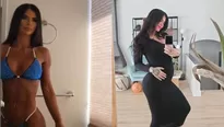 Giannina Luján informó que su bebpe recién nacida tuvo una leve mejoría/Fotos y video: Instagram