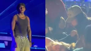 Se registró pelea de dos mujeres en el concierto de Beéle en Lima / TikTok: @jos.miguel.molina