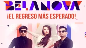 Belanova anuncia su regreso al Perú / Instagram