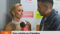 A Belén Estévez se le salió el hombro en plena pista de baile