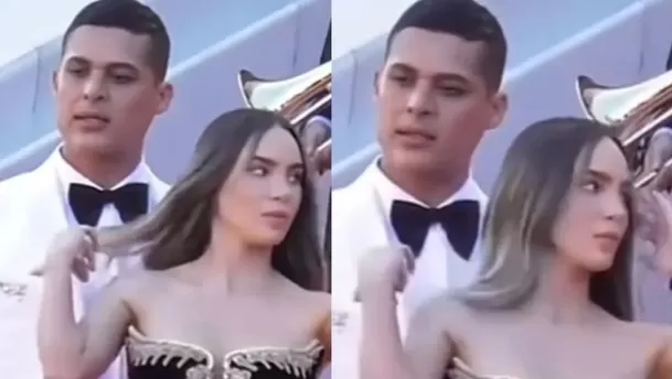 Maquillista de Ángela Aguilar responde al presunto desaire de Belinda. fuente: TikTok Maquillista de Ángela Aguilar responde al presunto desaire de Belinda. fuente: TikTok